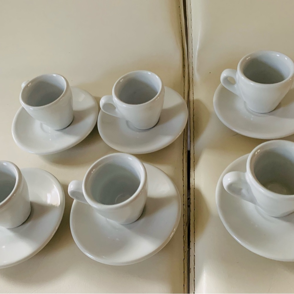 foint espresso coffee cup set Italy 6 Oz